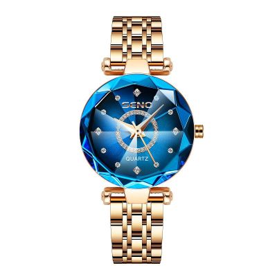 SENO 2023นาฬิกาแฟชั่นสำหรับผู้หญิงนาฬิกาแบรนด์ชั้นนำหรูหราของผู้หญิงสายนาฬิกานาฬิกาควอตซ์เหล็ก Relogio Feminino นาฬิกาผู้หญิง