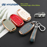 TPU รถสมาร์ทคีย์สำหรับ Hyundai กรณี Hyundai Elantra Accent Tucson creta Santa Fe กรณีผู้ถือเชลล์ Hyundai พวงกุญแจ