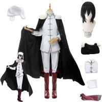 Anime Bungo Stray Dogs Dead Apple Fyodor D Dostoyevsky Cosplay Costume Wig Hat Suit Shoe Cover Фёдор Михайлович Достоевский