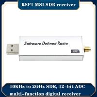 RSP1 10KHz To 2GHz SDR Receiver USB2.0 12-Bit ADC Aviation Band Receiver Compatible with RSP1 HF AM FM SSB CW Radio