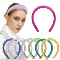 【CC】 Color Wide Womens Hair Bands Headbands Non-slip Headband Thicken Hoop Korean Accessories