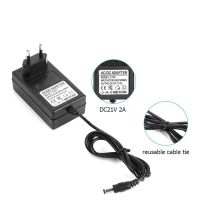 ♞ 21V 2A 18650 Lithium Battery Charger DC5.5mm US EU Plug Power Adapter Charger for 18490 14650 14514430 Li-ion Battery Pack