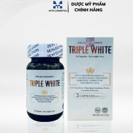 Viên uống trắng da Triple White Glutathione1200mg Hàng Nhập Khẩu Mỹ - Mẫu thumbnail