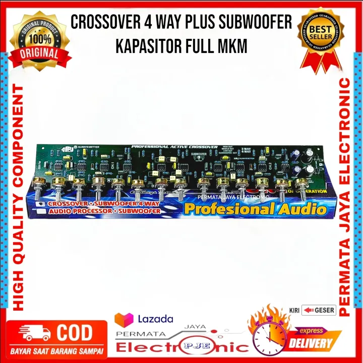 Jual CROSSOVER DBX 224XL 4 WAY STEREO PLUS SUBWOOFER | Indonesia