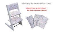 ♧♨ Stokke Tripp Trap Baby Growth Chair Cushion Suitable for Use By Older Children Chair Cover Dining Chair Accessories Waterproof