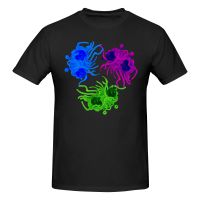 Men Rainbow Colors T Shirts The Flying Spaghetti Monster Cotton Tops Leisure Short Sleeve O Neck Tee Shirt Graphic T-Shirt