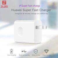 ZUZG หัวชาร์จ40W ของแท้10V4A,อะแดปเตอร์ US Supercharge สำหรับ Nova 5 6 7 Pro Mate 20 30 Pro P40 P30 Pro