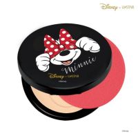 แป้งพัฟ แป้งมินนี่ หน้าเนียน USTAR Minnie Stay Matte Compact Foundation SPF25 PA+++