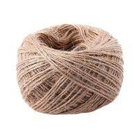 100 Meter - Natural Textured Hessian Jute Twine String 1mm