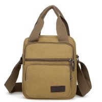 New Mens Canvas Handbag Korean Retro Style Diagonal Cross Bag Outdoor Leisure Mens Shoulder Bag Purses And Hand Bags