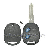 2ปุ่ม CH1DWO5ใบมีดซ้ายสำหรับ Chevrolet Aveo Remote Key Shell พร้อม Light