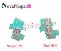 Novaphopat สำหรับ Sony Xperia M C2005 C2004/C1904 C1905ถาดการ์ดและอะไหล่การติดตามการเปลี่ยนสายเคเบิลยืดหยุ่นสำหรับตัวจับการ์ดหน่วยความจำ Sd