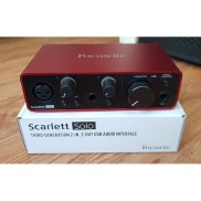 Sound Card thu âm Focusrite Scarlett Solo Gen3