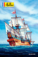 พลาสติก โมเดล ประกอบ  heller สเกล1/200 GOLDEN HIND