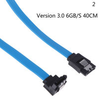 Cupcake สายคอมพิวเตอร์ SATA 3.0 III SATA3 6กิกะไบต์/วินาที SSD Hard Drive Data Right Angle CABLE