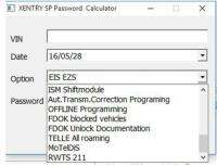 For Xentry SP Password Calculator , For Xentry Special Password Keygen