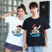 BK-357 เสื้อยืดแขนสั้นพร้อมส่ง 10สี ลายการ์ตูน ขายดีตามเทรนต์ ลายน่ารัก สีสันสดใส่น่ารัก ใส่ได้ทั้งหญิงและชาย (S-3XL) ***ปลีก-ส่ง***