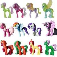 Hasbro ฟิกเกอร์แอ็กชันของฉันโพนี่น้อยแบบ Fluttershy Jack Twilight Sparkles Princess Celestia เครื่องประดับแบบสะสมได้ Kids Toys