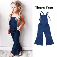 Thorn Tree เด็กวัยหัดเดินเด็กทารกหญิงชายชุดรอมเปอร์บอดี้สูท Jumpsuit กางเกงขายาวเสื้อผ้า 1-6Y