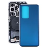 ฝาหลังสำหรับ Huawei P40 Pro (สีน้ำเงิน)