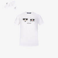 Karl Lagerfeld graphic cotton O-neck T-shirt for men