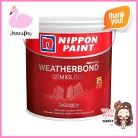 สีน้ำทาภายนอก NIPPON PAINT WEATHERBOND SG BASE C 1GLEX-PAINT NIPPON PAINT WTB Semi Gloss 1GL BASE C **โปรโมชั่นสุดคุ้ม โค้งสุดท้าย**