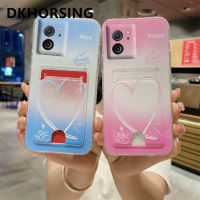 DKHORSING เคสกระเป๋าใส่บัตรใหม่สำหรับ Xiaomi 13T / 13T Pro Fashion Xiaomi13T เคสโทรศัพท์นิ่มลายแฮปปี้เลิฟเคสหลังซิลิโคน Pro 2023 MI13T