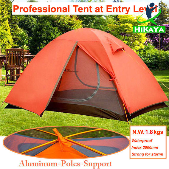 2 Persons Camping Tent, Double Layer Waterproof Backpacking Two Person Tent,  Camping Tent For Camping | Lazada Ph
