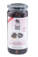 Taris Natural Black Olives in Brine - Low Salt 500 CC,ทาริสมะกอกดำในน้ำเกลือเค็มน้อย 500CC