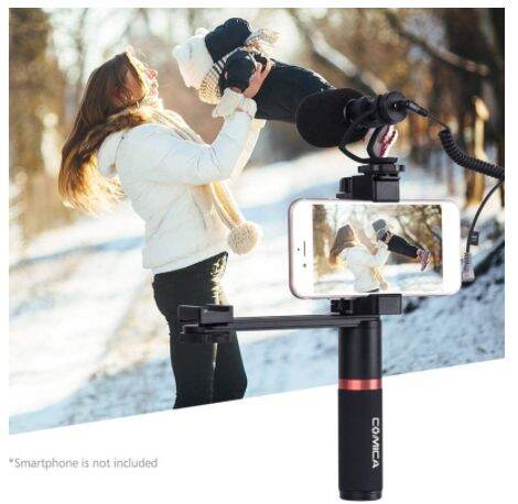 comica-cvm-vm10-k4-full-metal-mini-compact-on-camera-cardioid-directional-shotgun-video-microphone-kit-รับประกันศูนย-1ปี