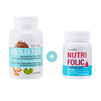 ชุดคู่เตรียมตั้งครรภ์ กิฟฟารีน โฟลิค ไบโอแฟลก NUTRI FOLIC / BIO FLAX PLUS