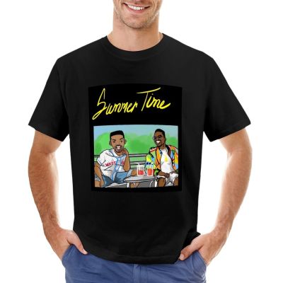 Dj Jazzy Jeff And The Fresh Prince Summertime T-Shirt Short Sleeve Tee Mens Cotton T Shirts