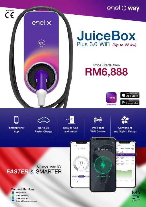 JUICEBOX Plus 3.0 Smart Fast EV Charger Lazada
