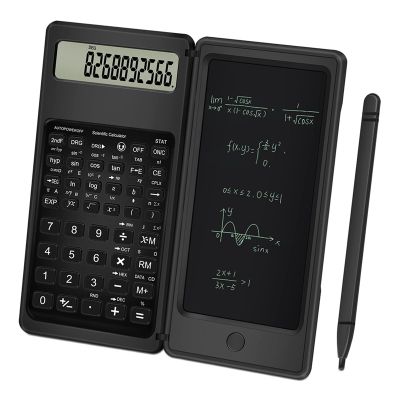 1 Piece Scientific Calculators Office Product Erasable Writing Board for High-School, 10 Digits Digital with Calculator for School Office