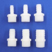 200 5pcs G3/4 Inch Male Thread To 10 25mm Food Grade PE Straight Connectors Aquarium Fish Tank Air Pump Aerator Hose Joints