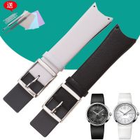 Suitable for CK watch strap KOH231/K0H233/KOV231/KOH211 curved leather strap soft and thin