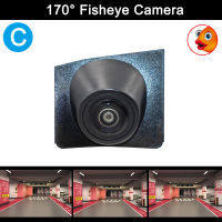 Fisheye Lens 180 Degrees HD Car Front View Camera For BMW X3 F25 2013 2014 Night Vision Waterproof Parking Camera Grill Embedded