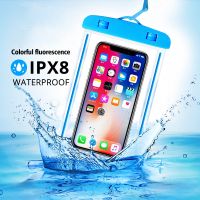 For poco m3 pro Waterproof Phone Case Pouch Drift Diving Swimming Bag Underwater Dry Bag Water Proof Case Cover For iphone 11