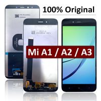 ต้นฉบับเหมาะสำหรับ Xiaomi Mi A2 A1 A3ไลท์หน้าจอ LCD ประกอบดิจิไทเซอร์หน้าจอสัมผัสจอแสดงผลเหมาะสำหรับ6X Xiaomi M1804D2SG 5X หน้าจอ LCD