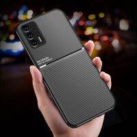 【Electronic Store】เคสสำหรับ Realme GT 5G รถแม่เหล็กในตัวแผ่นแม่เหล็กแข็งกันกระแทกสำหรับ Realme GT