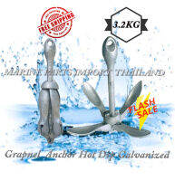 สมอเรือ Boat Marine Anchor Grapnel 3.2KG Hot Dip Galvanized