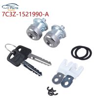 New 7C3Z-1521990-A 7C3Z1521990A Car Door Lock Cylinder With Keys fit 1997-2011 for Ford F150 F250 F350 Super Duty