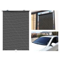 hot【DT】 Retractable Windshield Sun-Shade Car Sunshade Curtain Accessories  Protector 40GF