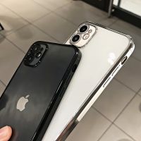 [Chaoke digital branch] เคสโทรศัพท์แบบใสสี่เหลี่ยมสุดหรูสำหรับ iPhone 13 12 11 Pro Max Mini X XS XR 7 8 Plus SE เคสใสซิลิโคนนิ่มชุบ2020