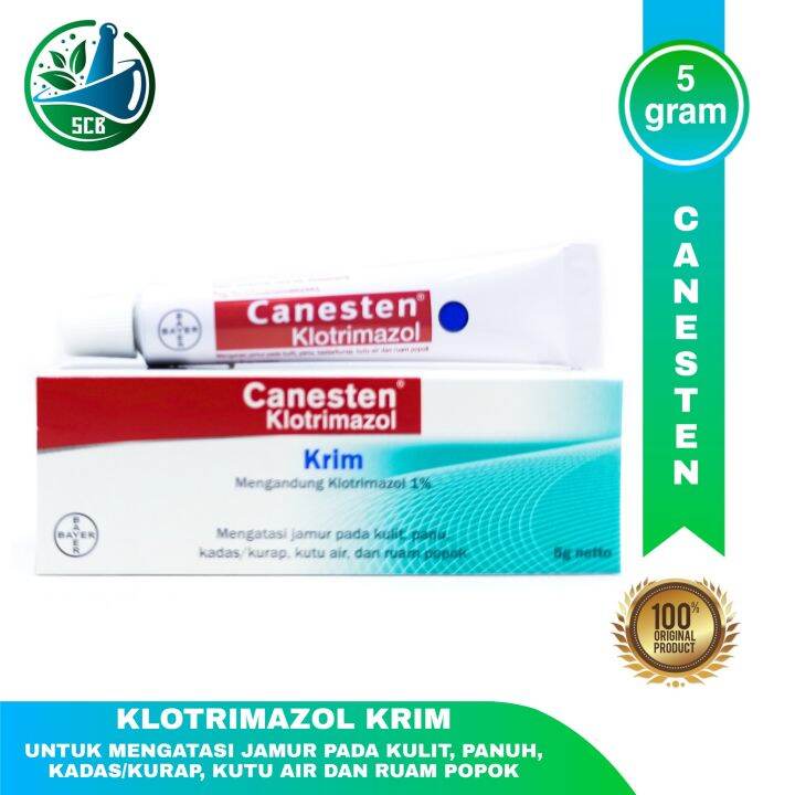 Canesten Cream Anti Jamur 5 gram / Canesten Krim Lazada Indonesia
