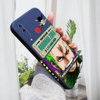 เคส PMP สำหรับ Itel S15 Itel S15 Pro รูปการ์ตูนสุดเจ๋ง Zoro เคสป้องกันแบบน้ำลายขอบสี่เหลี่ยมแบบเคสโทรศัพท์คลุมทั้งหมดปลอกซิลิโคน