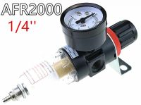 LJLJ-1pcs Afr-2000 Air Filter Regulator Compressor Amp; Pressure Reducing Valve Amp; Oil Water Separation Gauge Outfit Afr2000