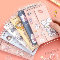 【Ready Stock】 ◐㍿♟ C13 80 Sheets Cartoon Cute Word Book Portable Student Notebook
