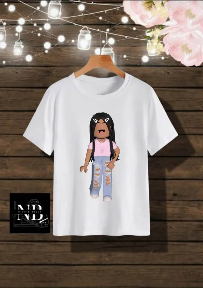 Roblox Girl White Shirt For Kids And Adults. Sublimation Print | Lazada Ph