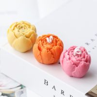 New Flower Rose Candle Wax Silicon 3D Soap Mold Cake Decoration Manual DIY Handmade Resin Plaster Gumpaste Mould Home Decor